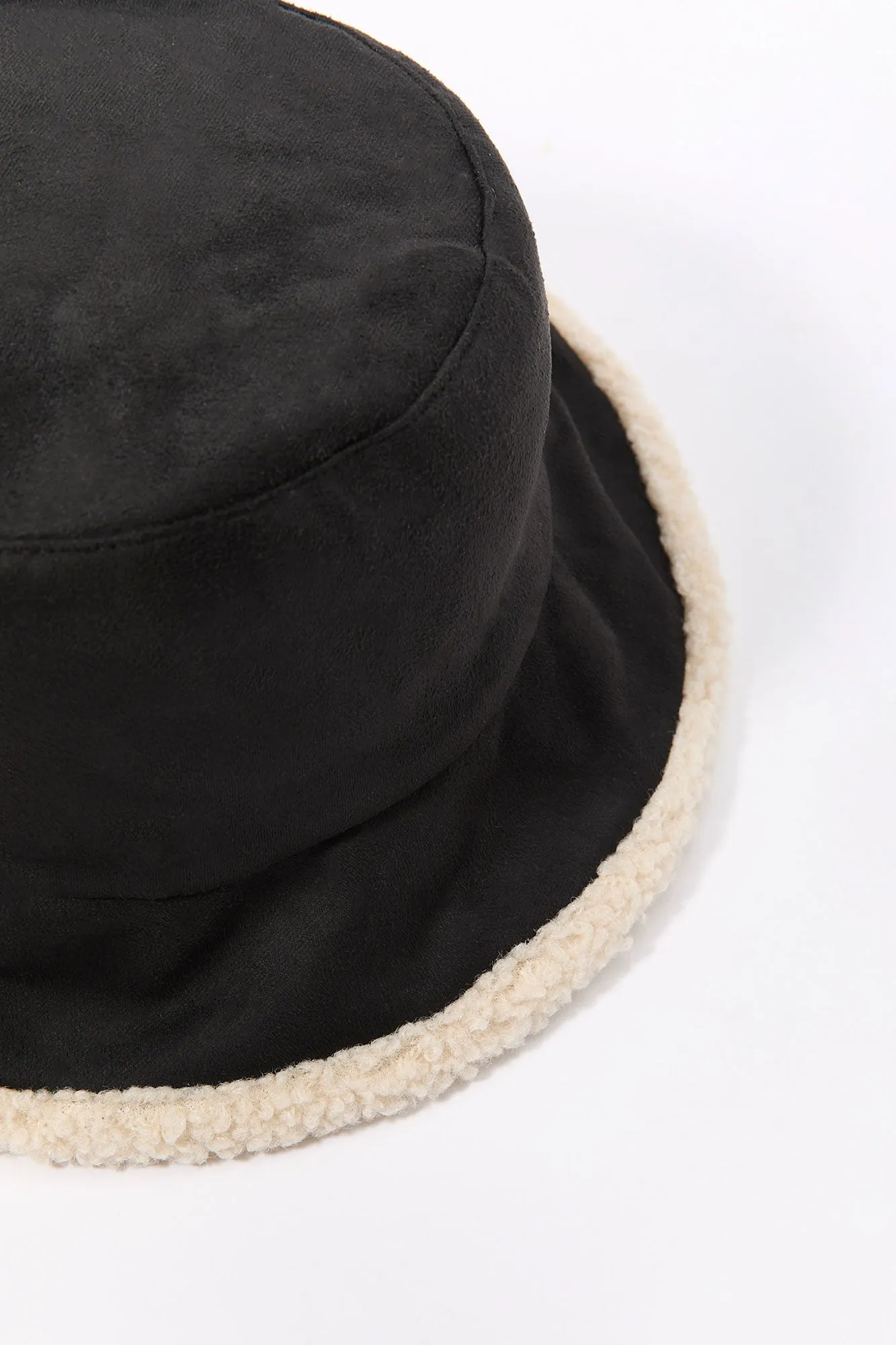 Sherpa & Suede Bucket Hat sold by Urban Planet product image thumbnail 4