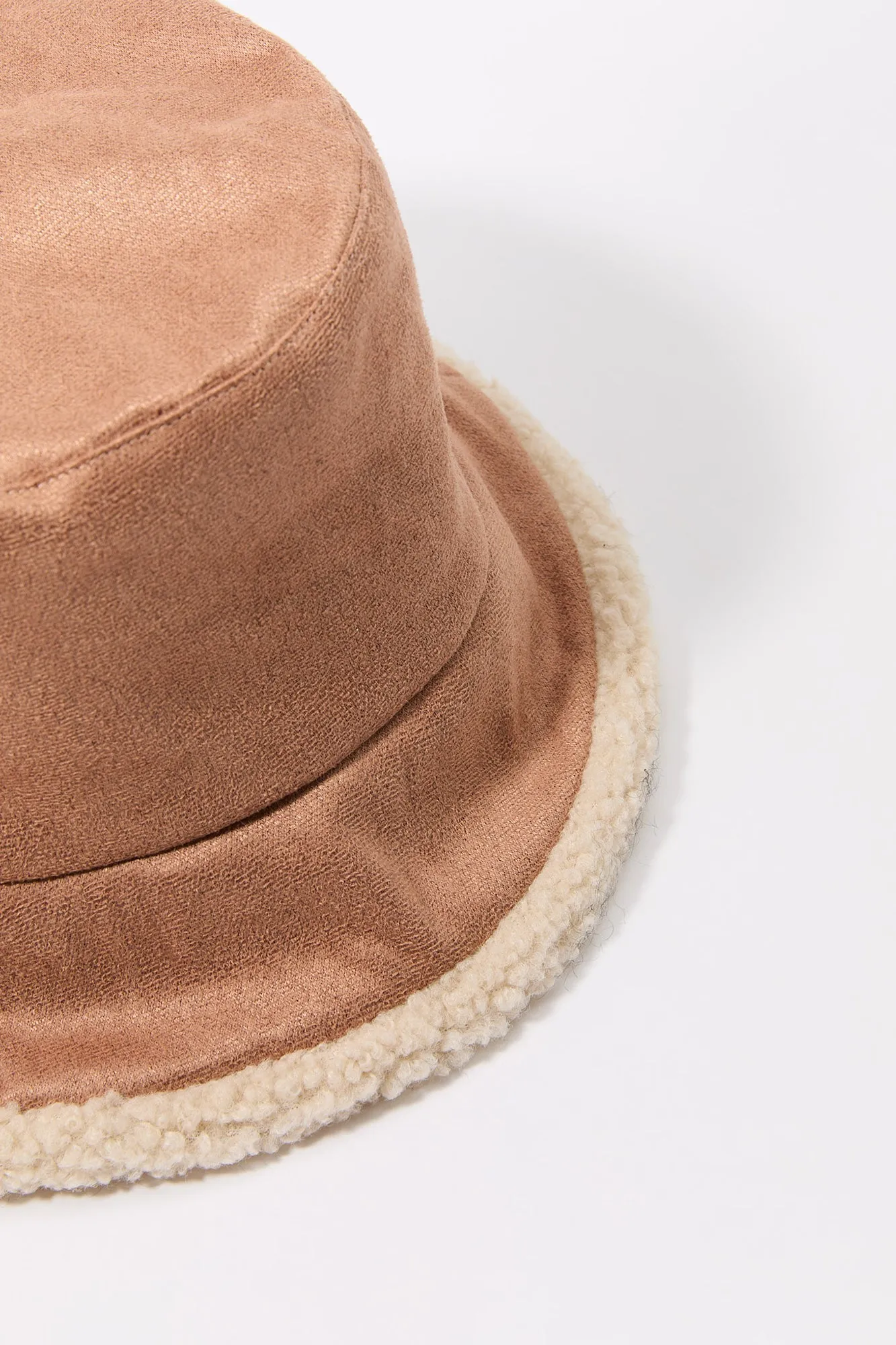Sherpa & Suede Bucket Hat sold by Urban Planet product image thumbnail 2