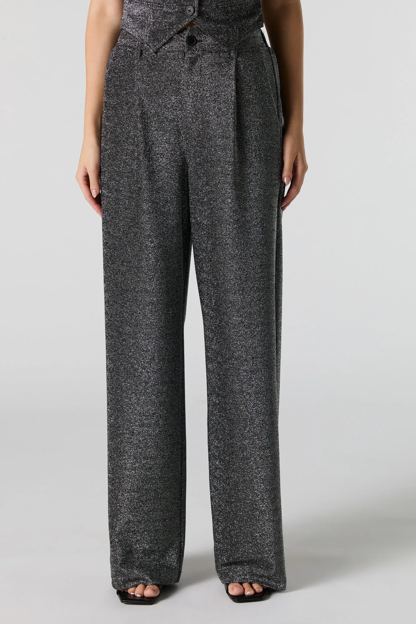 Robe-pantalon scintillant à jambes larges sold by Urban Planet product image thumbnail 5