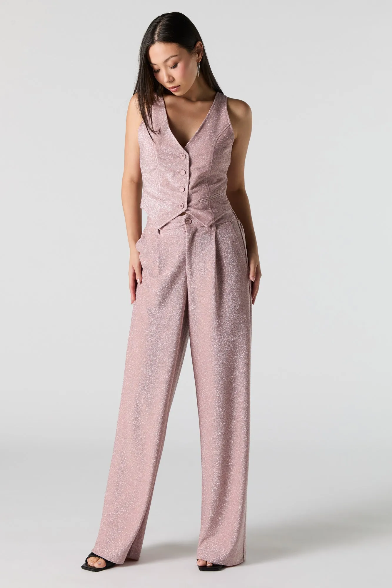 Robe-pantalon scintillant à jambes larges sold by Urban Planet