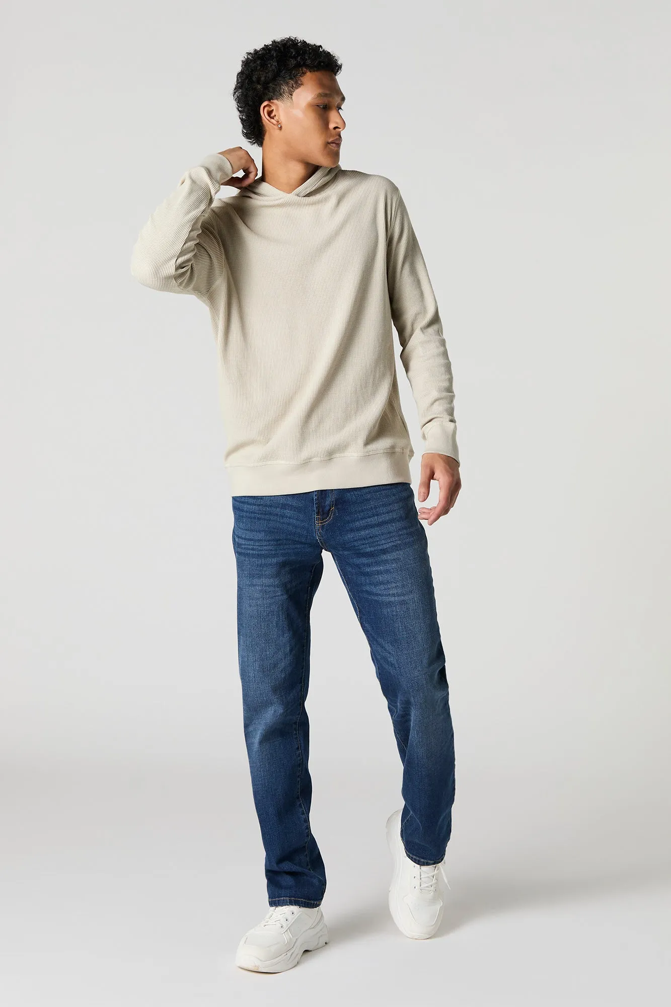 Haut à capuchon en tricot thermique sold by Urban Planet product image thumbnail 3