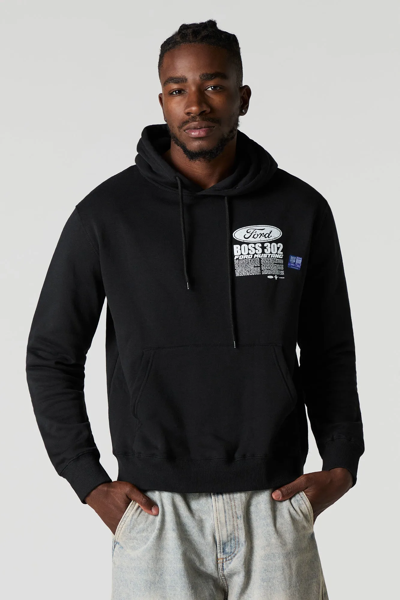 Ford Mustang Boss 302 Graphic Fleece Hoodie sold by Urban Planet