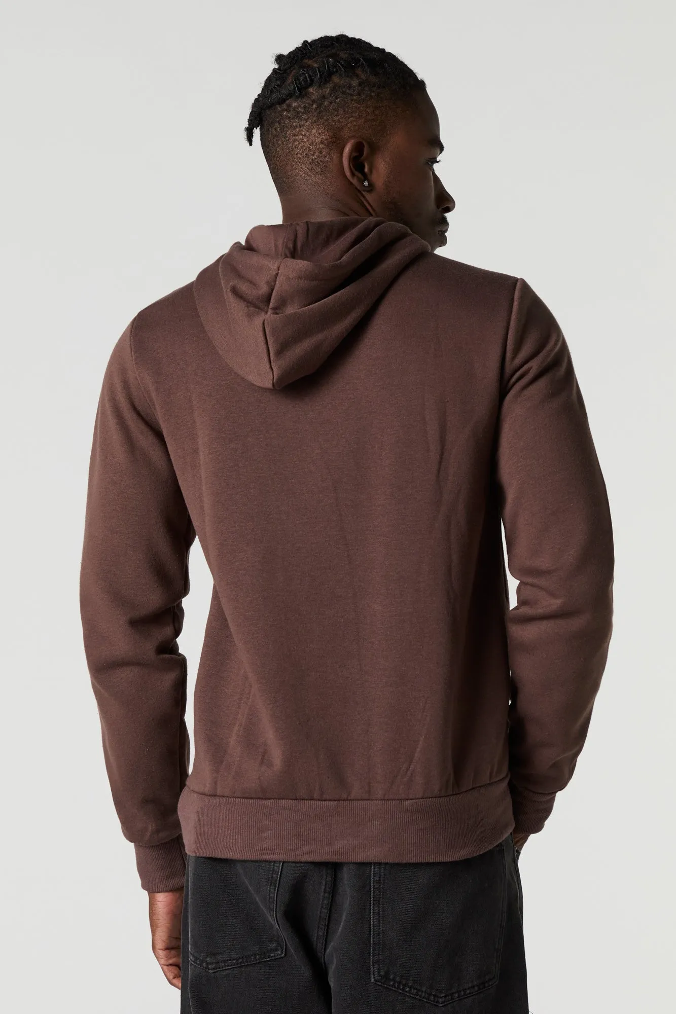Self Assured Graphic Fleece Hoodie sold by Urban Planet product image thumbnail 2
