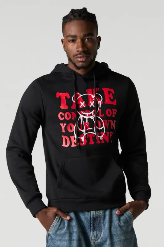Take Control Graphic Fleece Hoodie sold by Urban Planet