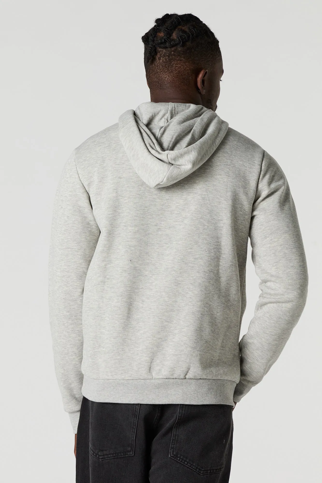 Haut à capuchon en molleton à imprimé Disappointed Not Surprised sold by Urban Planet product image thumbnail 2