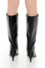 Faux Leather Pointed Stiletto Boot sold by Urban Planet