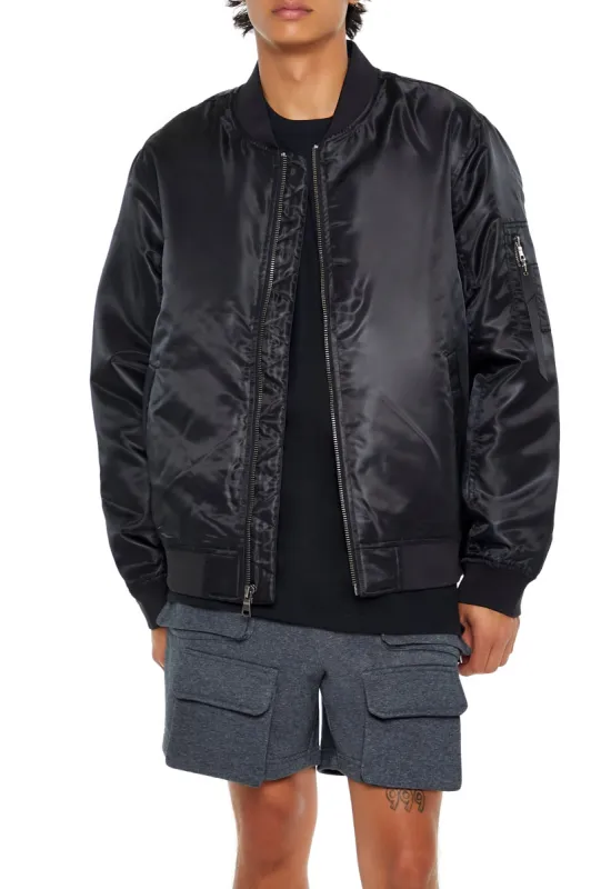 Blouson aviateur avec fermeture à glissière sold by Urban Planet