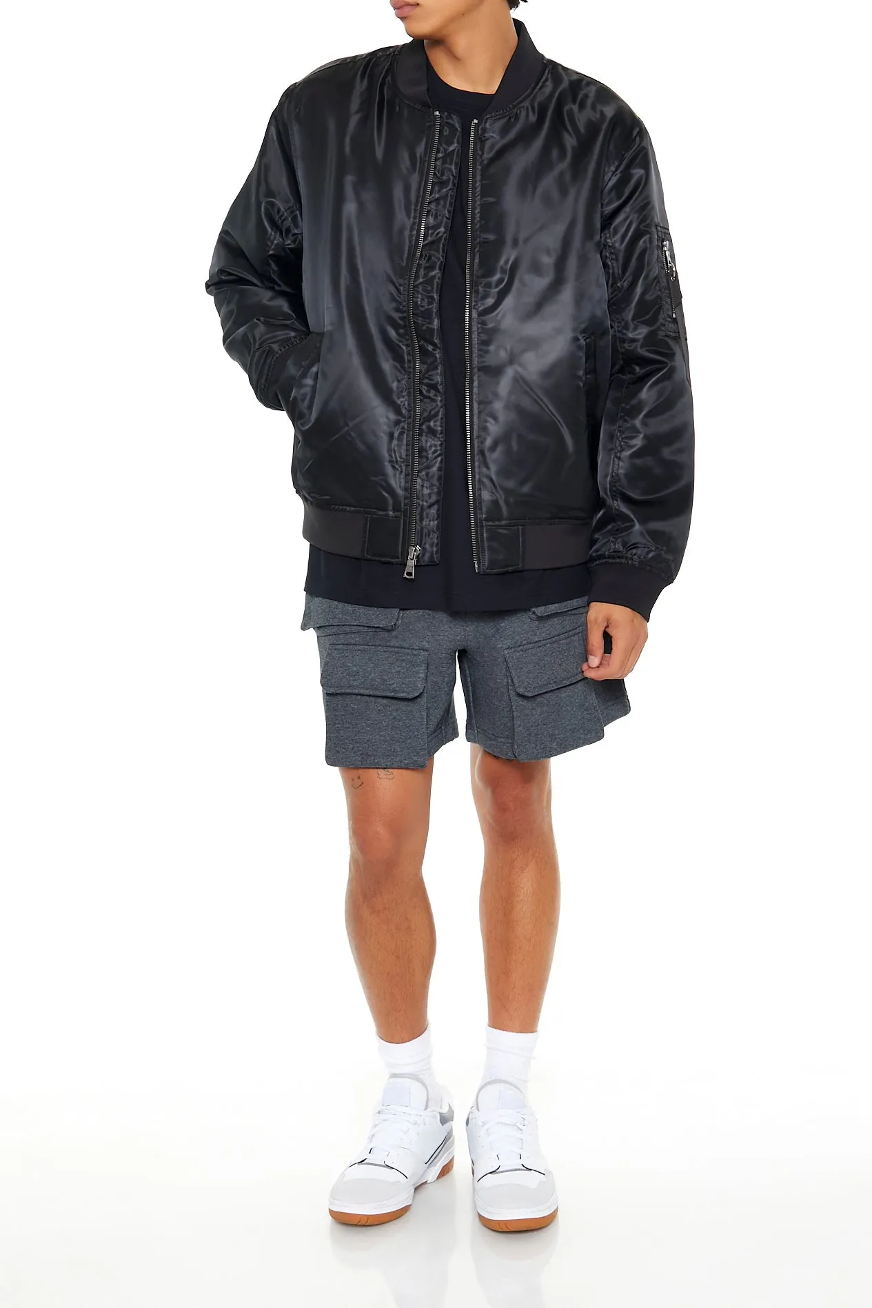 Blouson aviateur avec fermeture à glissière sold by Urban Planet product image thumbnail 2