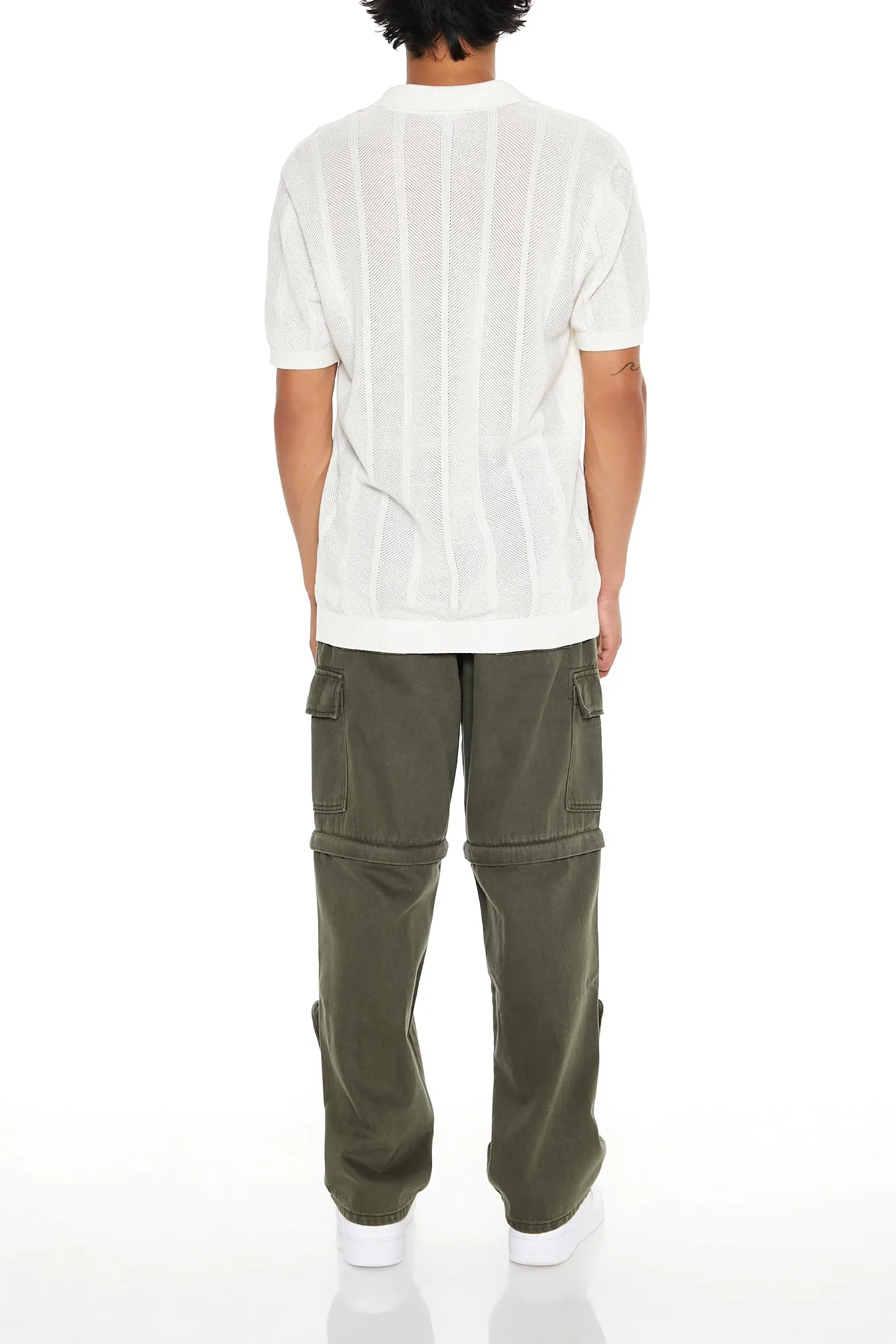 Pantalon cargo mi-taille à jambe droite convertible sold by Urban Planet product image thumbnail 4