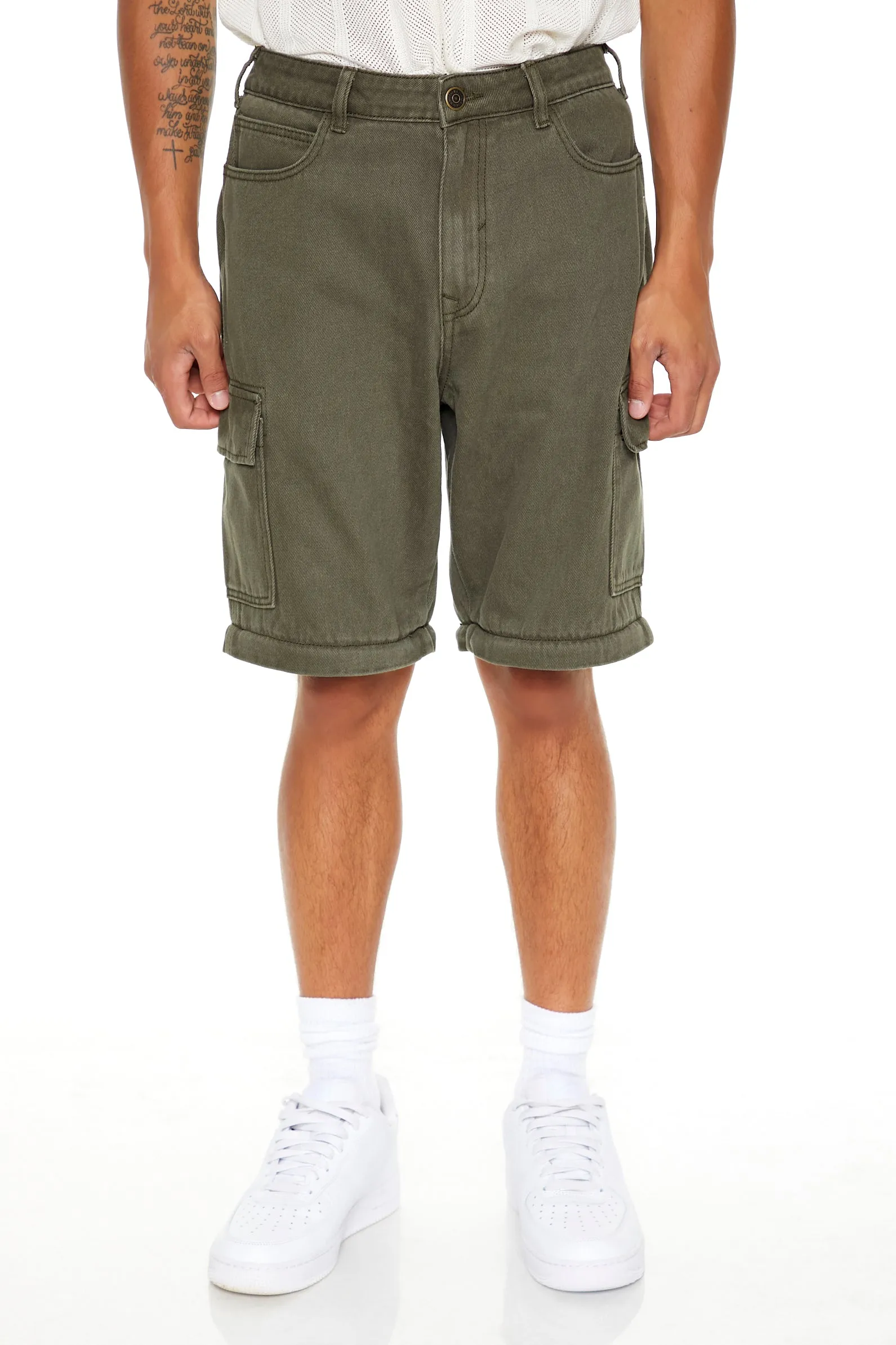 Pantalon cargo mi-taille à jambe droite convertible sold by Urban Planet product image thumbnail 2