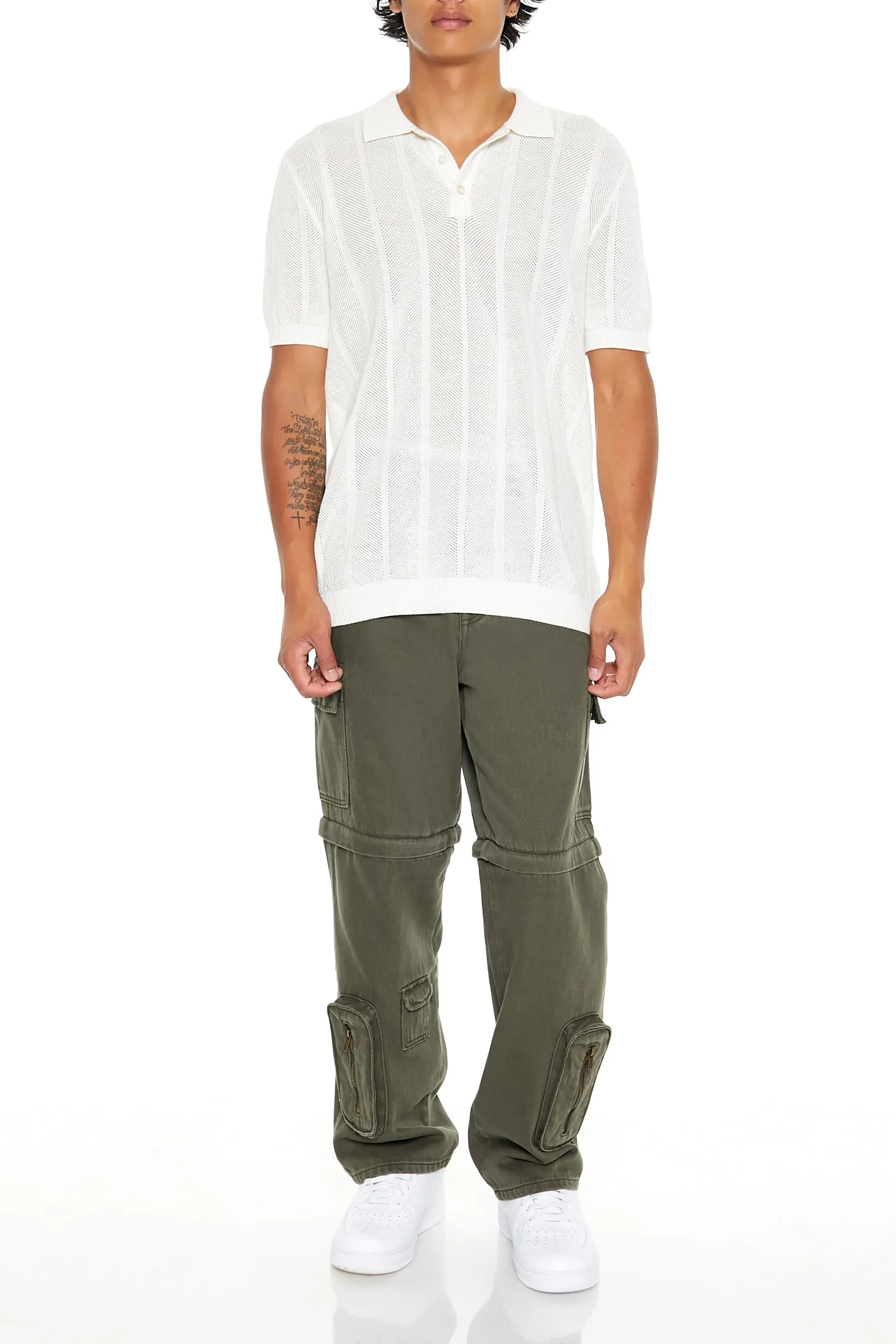 Pantalon cargo mi-taille à jambe droite convertible sold by Urban Planet product image thumbnail 3
