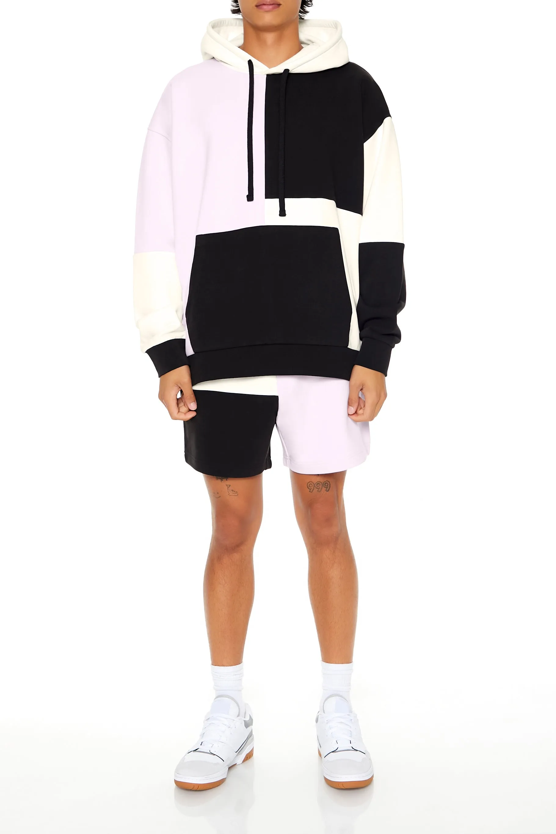 Colourblock Hoodie sold by Urban Planet product image thumbnail 3