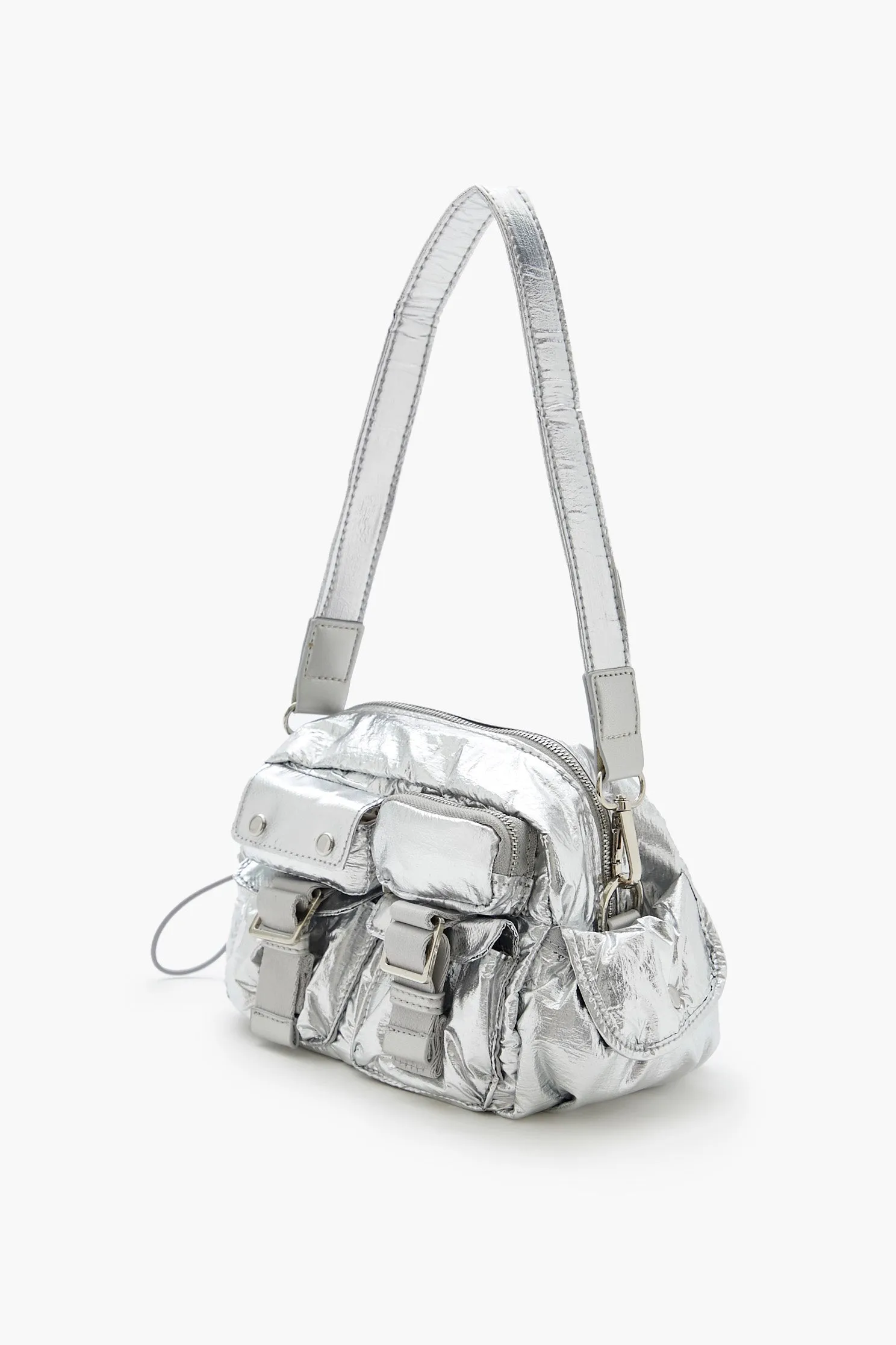 Metallic Pocket Shoulder Bag sold by Urban Planet product image thumbnail 2