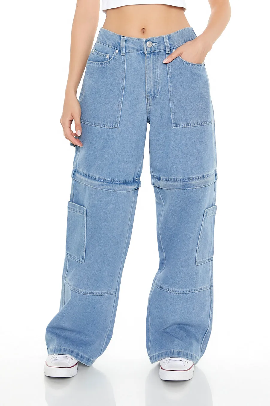 Mid Rise Wide Leg Jean sold by Urban Planet product image thumbnail 2