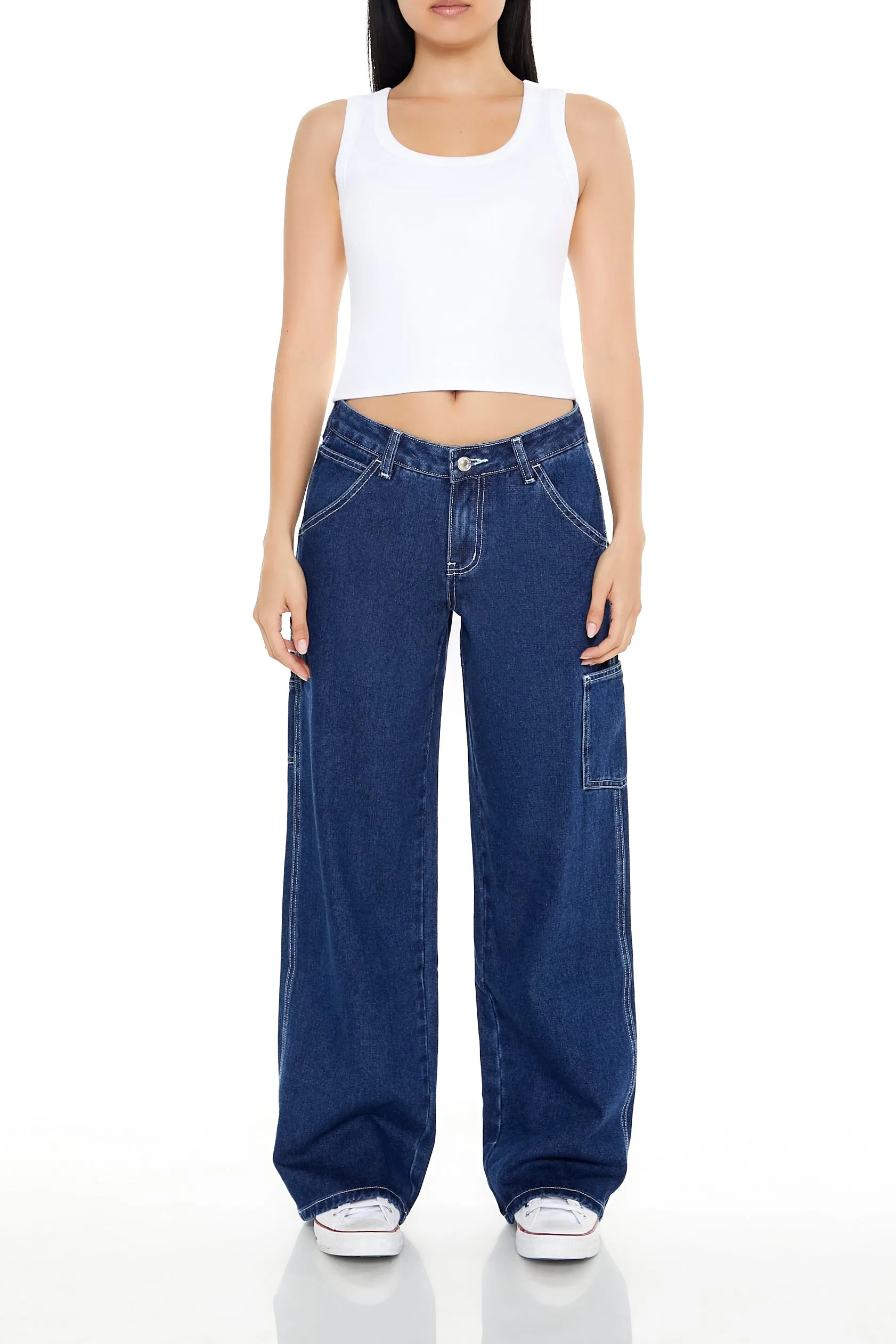 Star Embroidered Carpenter Jean sold by Urban Planet