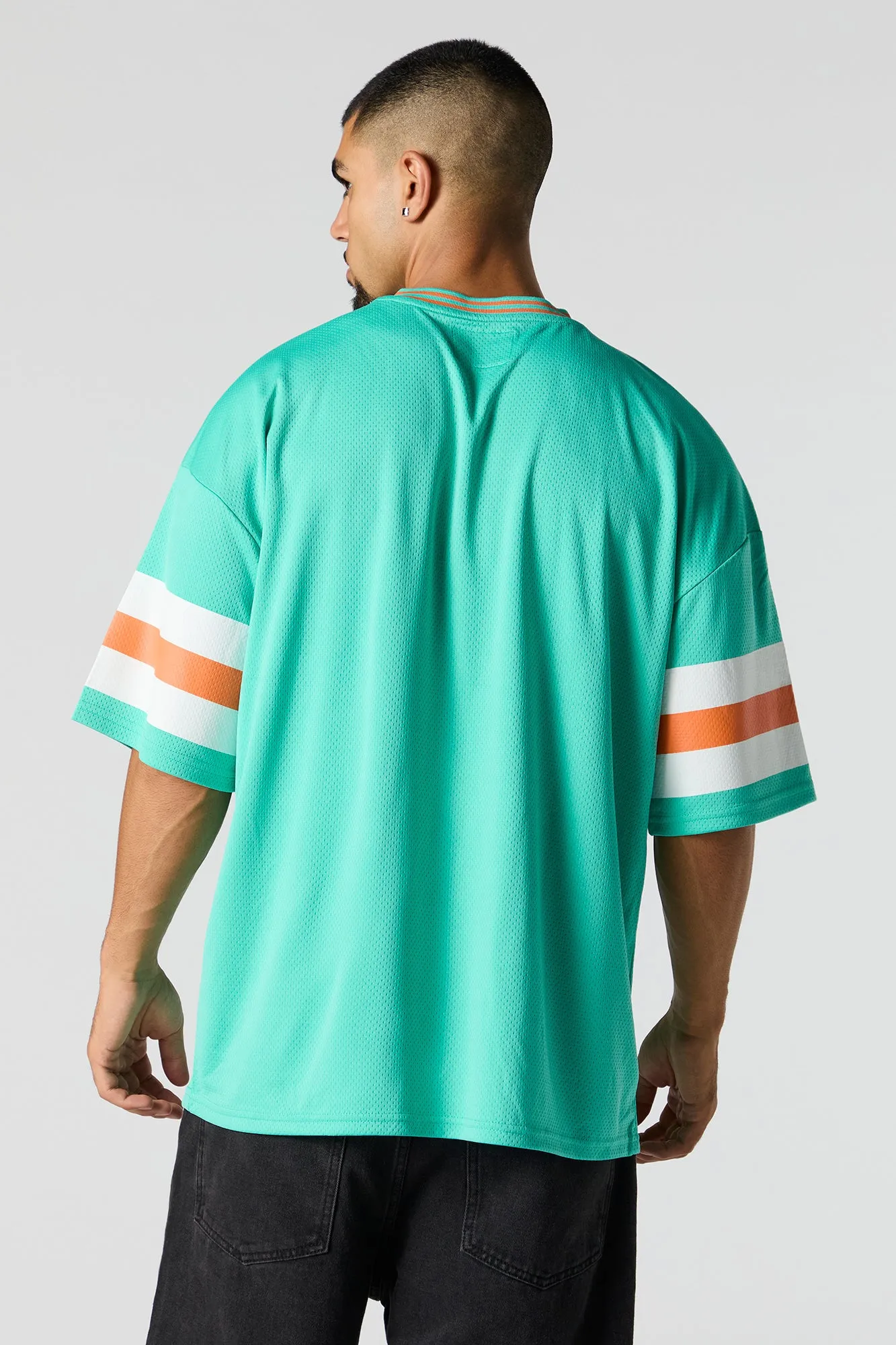 Graphic Mesh Football Jersey sold by Urban Planet product image thumbnail 3