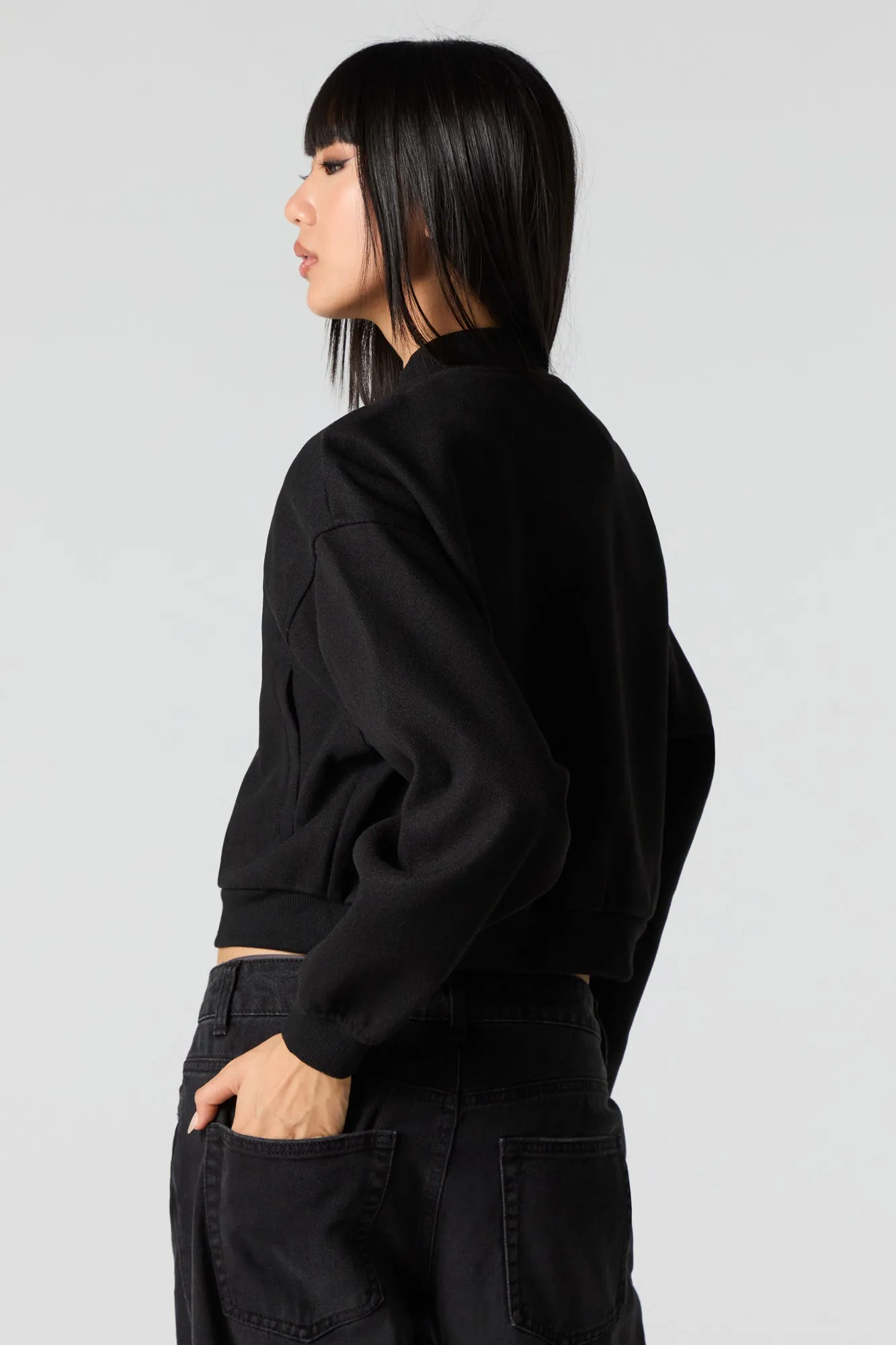 Blouson aviateur en laine sold by Urban Planet product image thumbnail 5