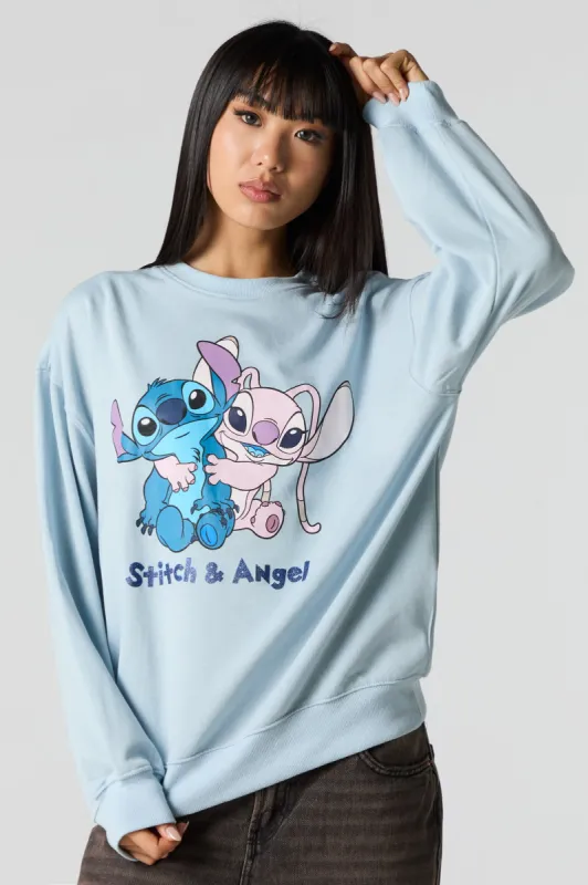 Sparkle Cartoon Graphic Fleece Sweatshirt sold by Urban Planet