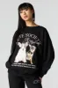 Cutesy Graphic Fleece Sweatshirt sold by Urban Planet