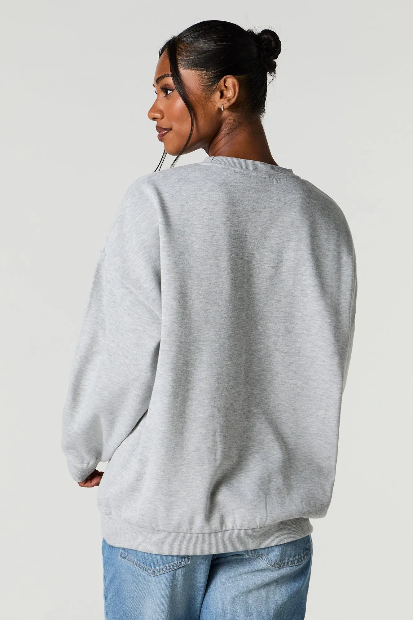 Chandail en molleton à imprimé Merry Stitchmas sold by Urban Planet product image thumbnail 2