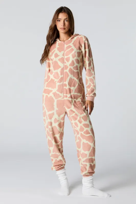 Combinaison en Sherpa Girafe 3D sold by Urban Planet