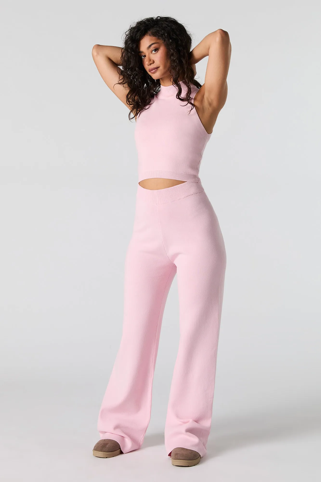 Knit Mock Neck Tank sold by Urban Planet product image thumbnail 3