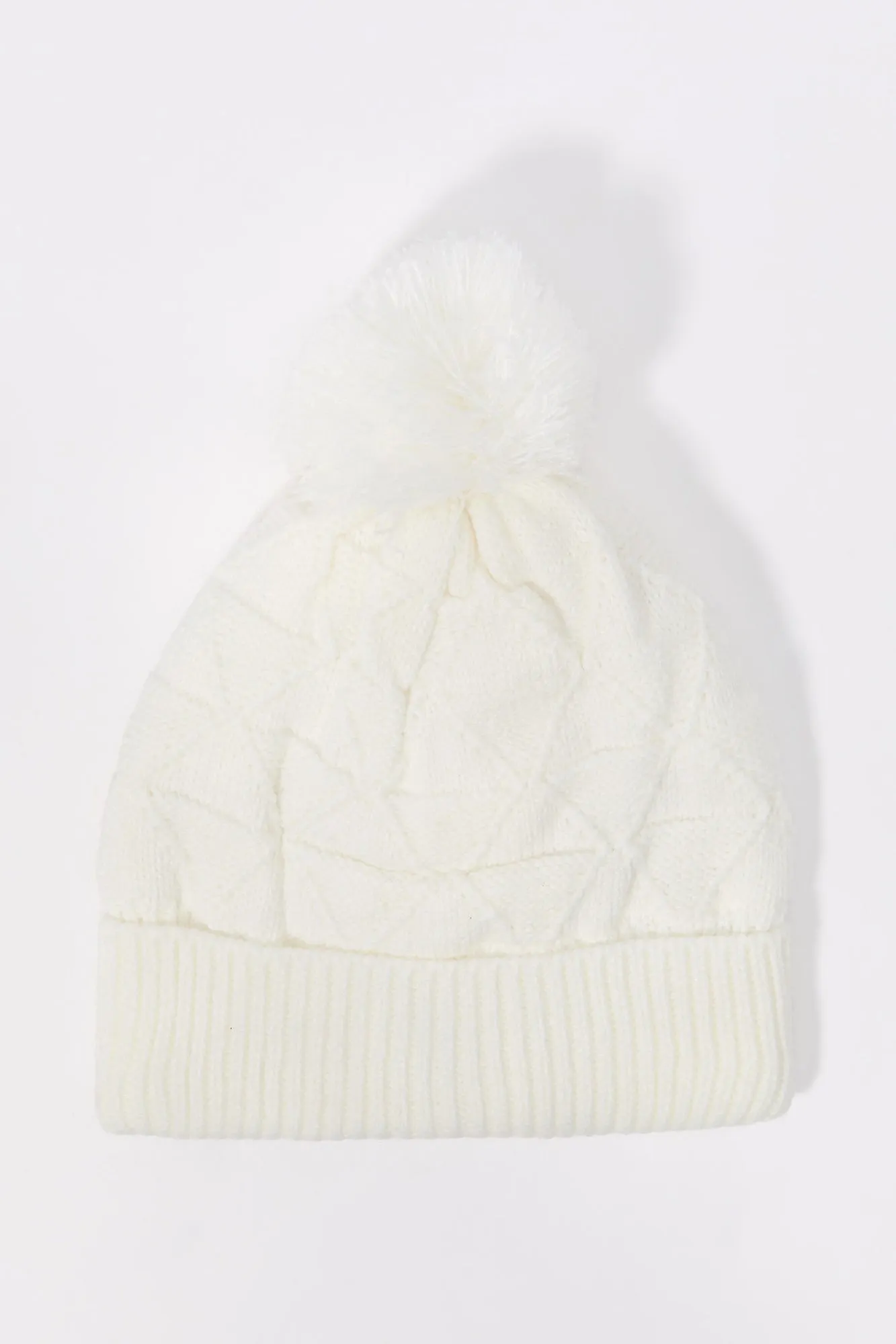 Diamond Knit Beanie sold by Urban Planet product image thumbnail 3