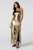 Metallic Slit Maxi Dress sold by Urban Planet
