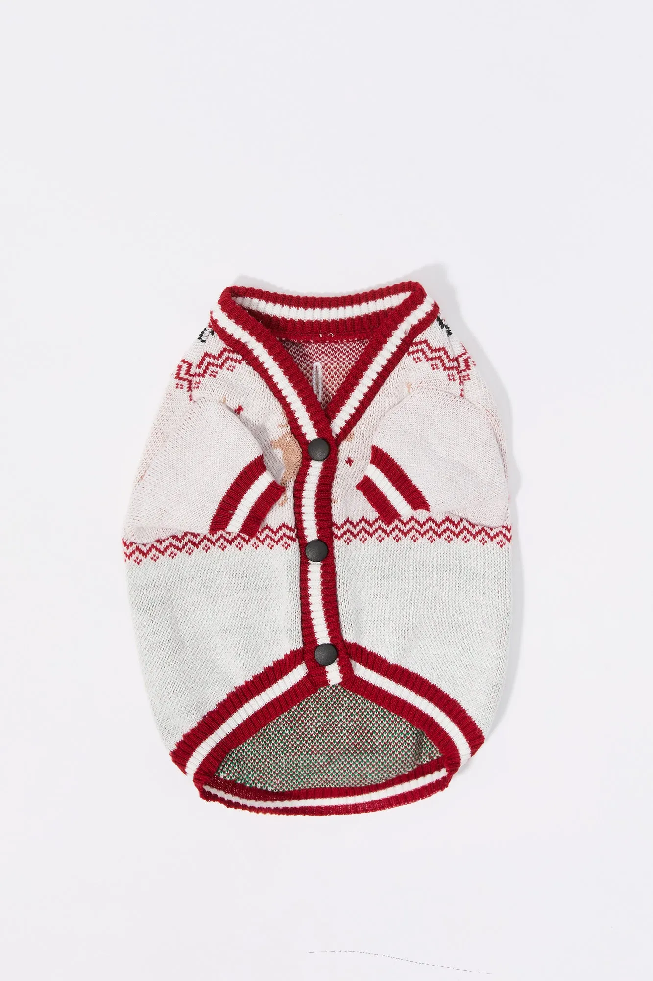 Cardigan de Noël en jersey jacquard pour animal de compagnie sold by Urban Planet