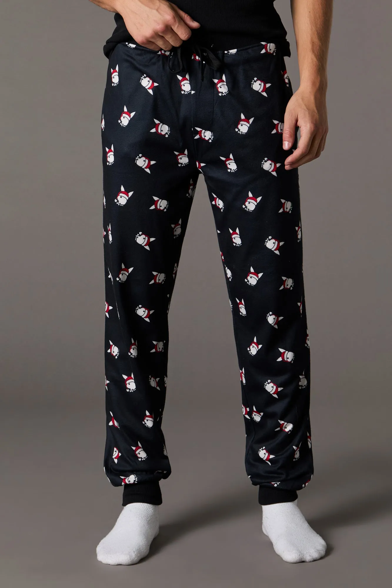 Jogger de pyjama de Noël à imprimé Playboy sold by Urban Planet