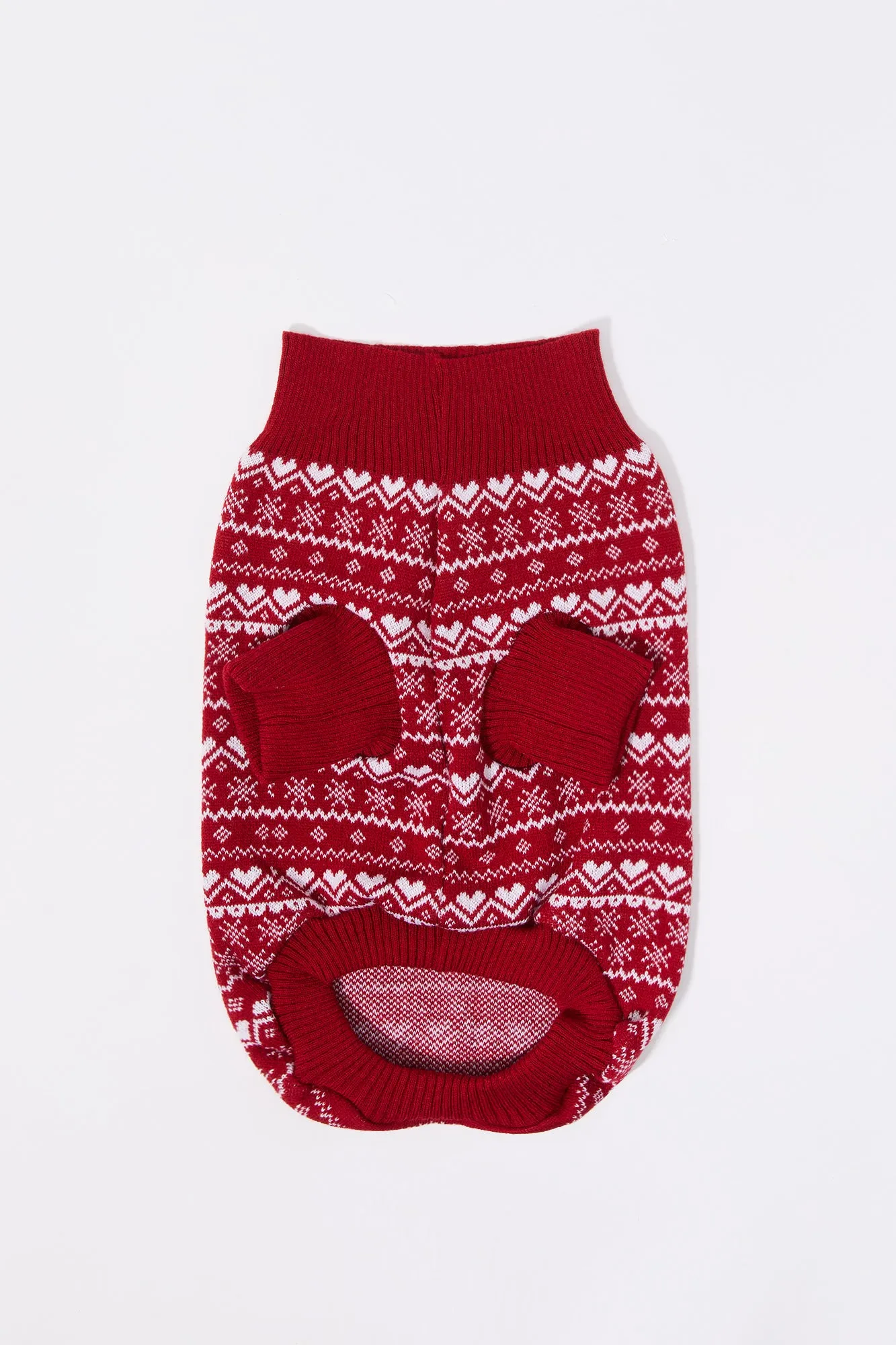 Chandail de Noël en jersey jacquard pour animal de compagnie sold by Urban Planet product image thumbnail 2