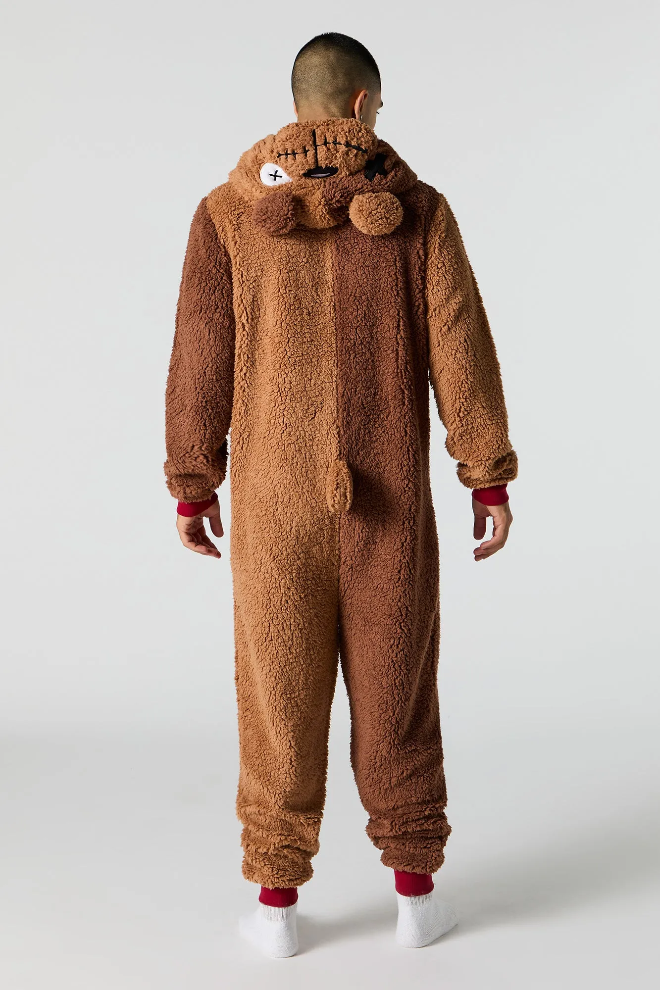 3D Sherpa Bear Onesie sold by Urban Planet product image thumbnail 4
