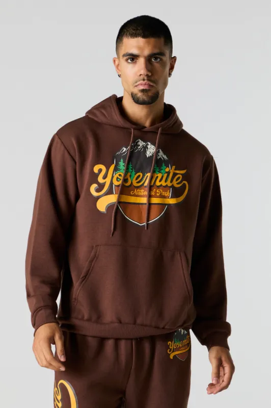 Yosemite Graphic Fleece Hoodie sold by Urban Planet