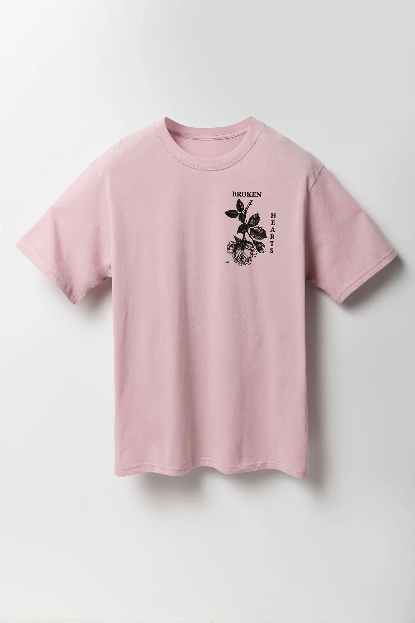 Broken Hearts Graphic T-Shirt sold by Urban Planet product image thumbnail 4