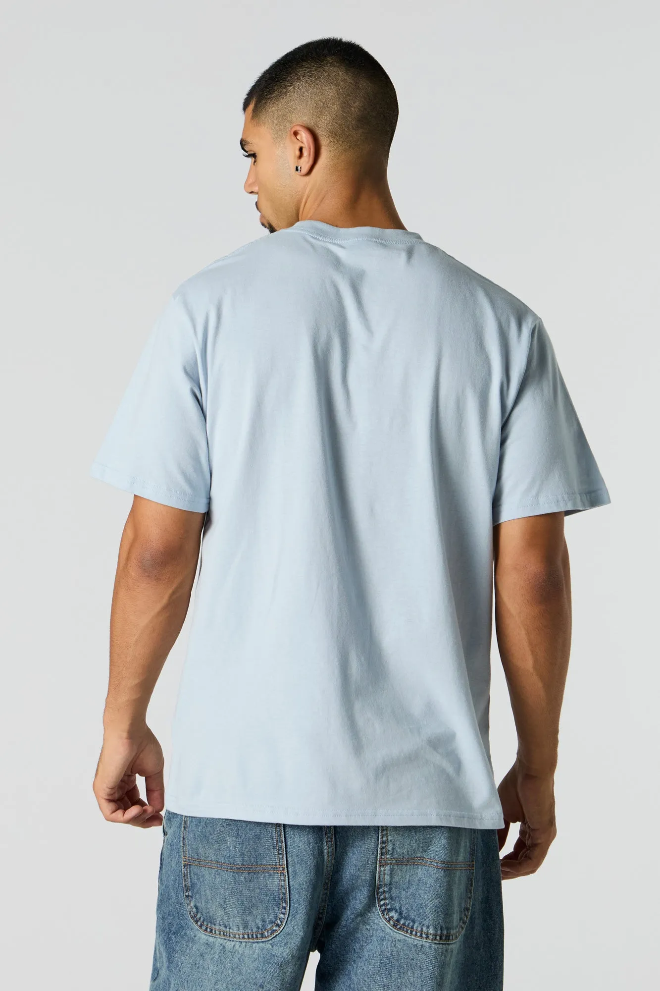 T-shirt à imprimé Worldwide Skull sold by Urban Planet product image thumbnail 3