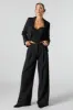 Pantalon habillé à jambe large plissé sold by Urban Planet