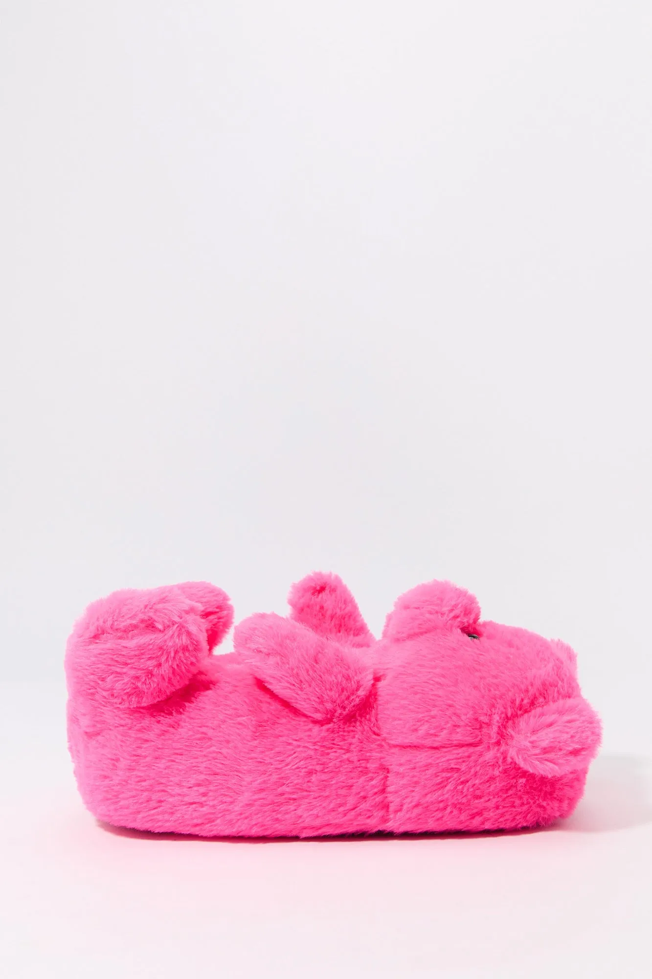 Pantoufles pelucheuses avec ours en 3D sold by Urban Planet product image thumbnail 2