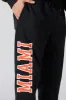 Miami Graphic Fleece Jogger sold by Urban Planet