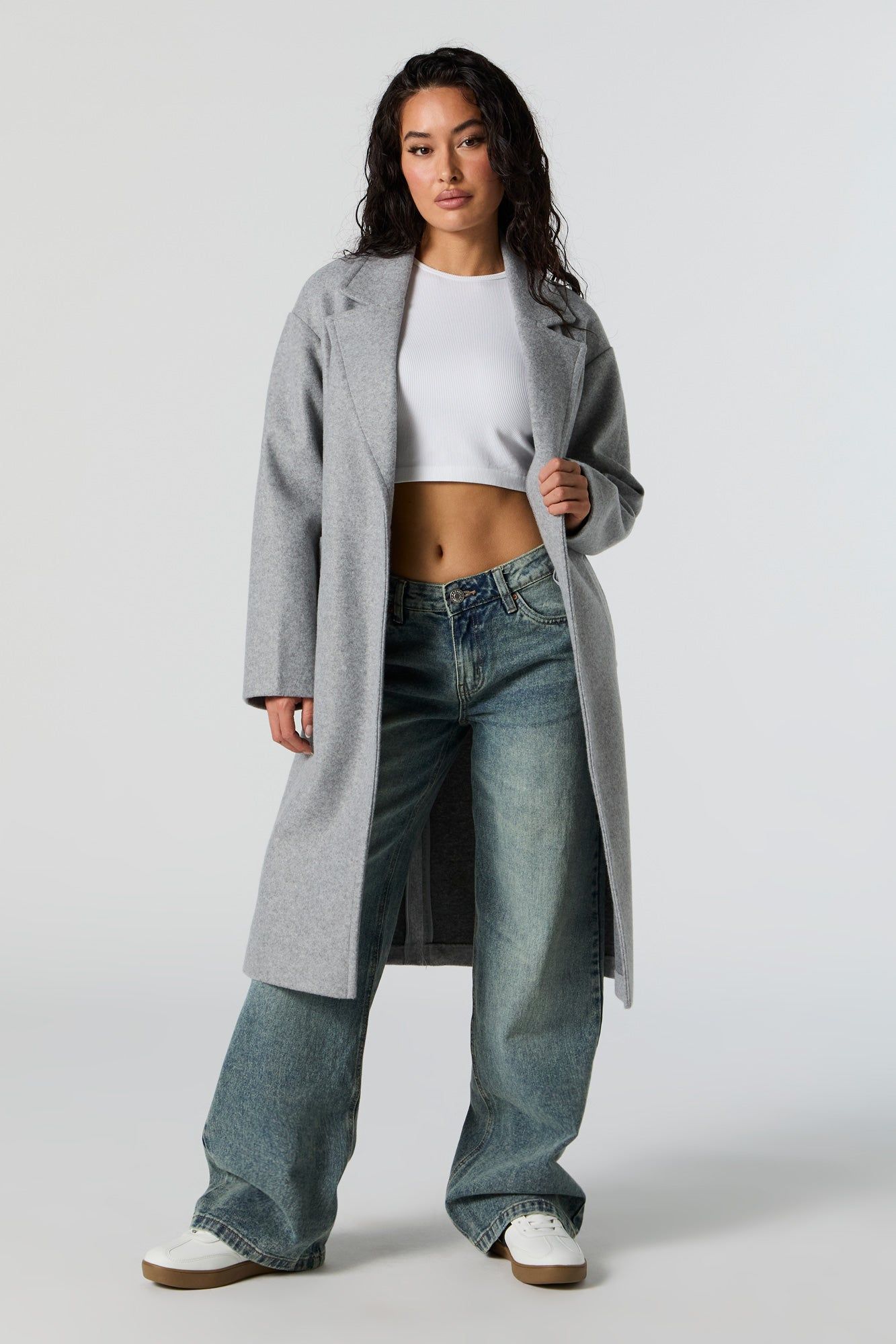 Single Buttoned Collared Jacket sold by Urban Planet