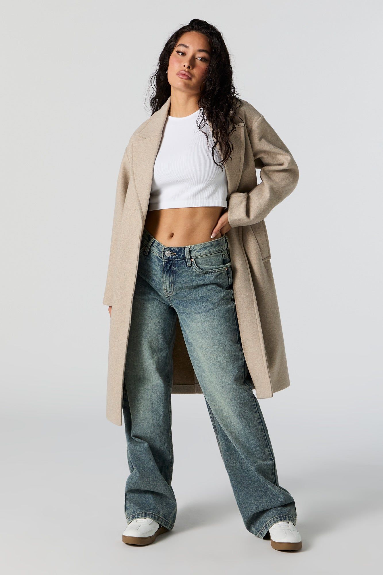 Single Buttoned Collared Jacket sold by Urban Planet product image thumbnail 4