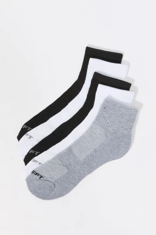 Chaussettes un quart de tous les jours Athlétisme (paquet de 5) sold by Urban Planet