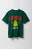 Grinch Christmas Graphic Boyfriend T-Shirt sold by Urban Planet