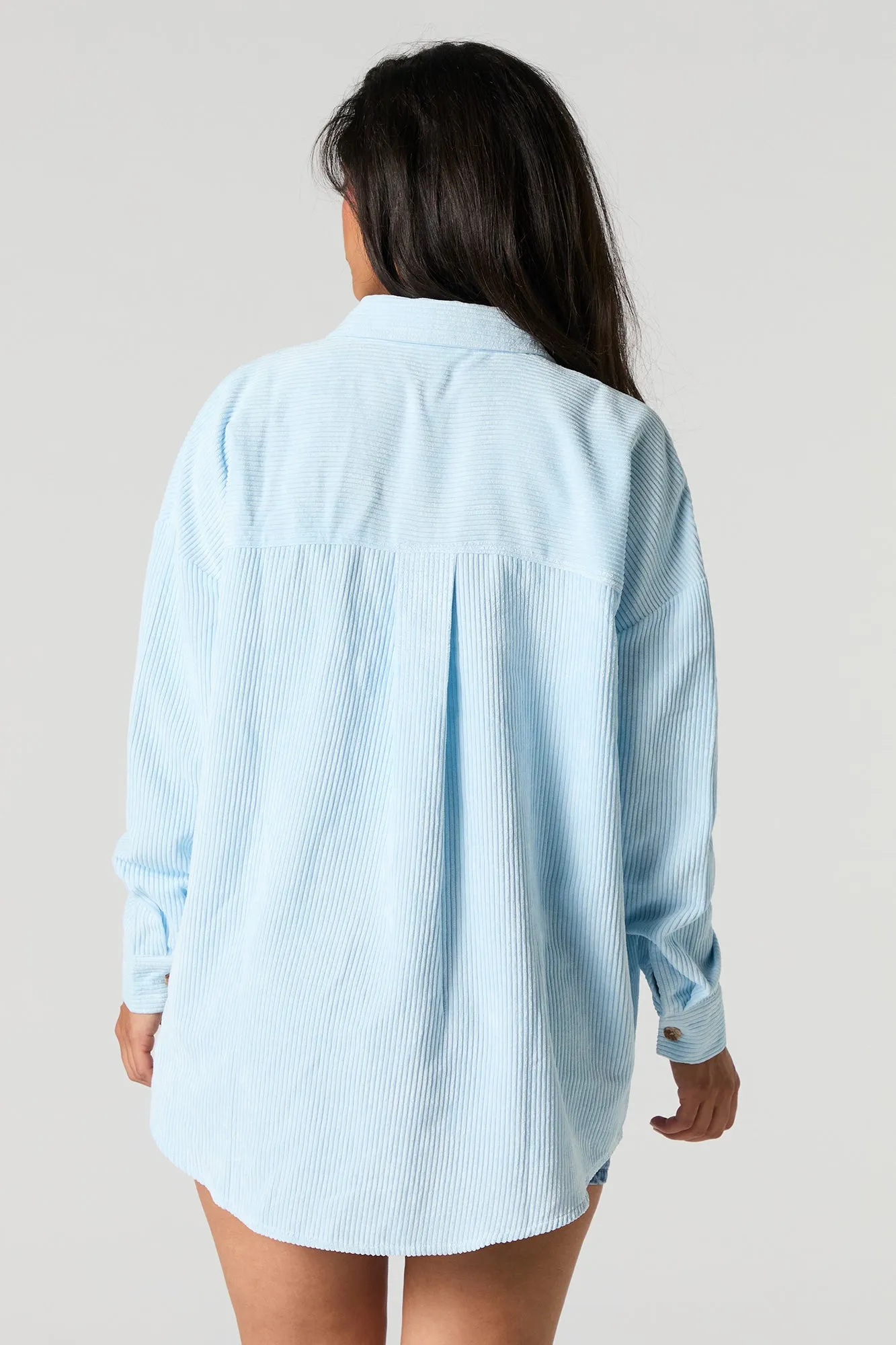 Corduroy Button-Up Top sold by Urban Planet product image thumbnail 2