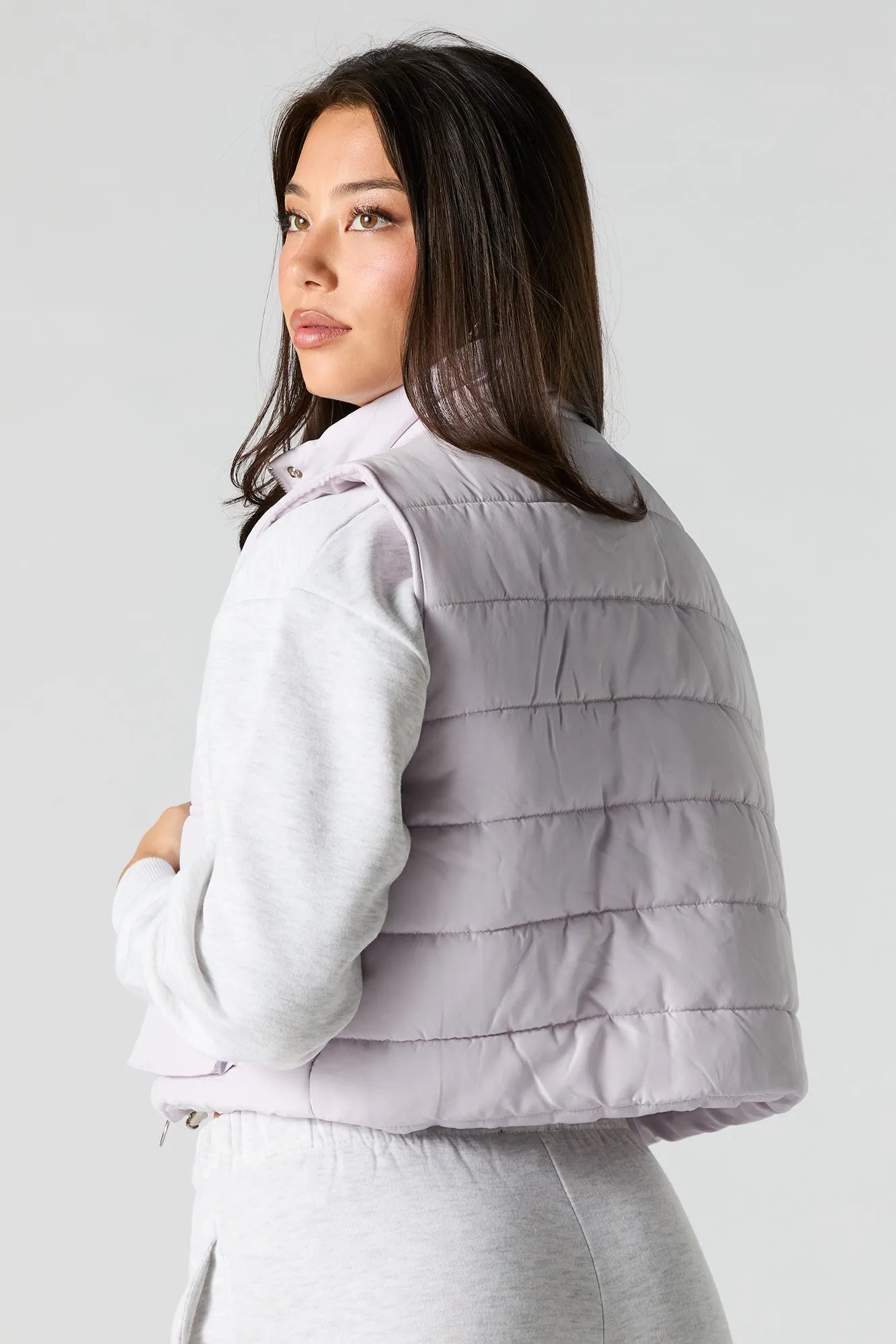 Gilet matelassé à col haut sold by Urban Planet product image thumbnail 2