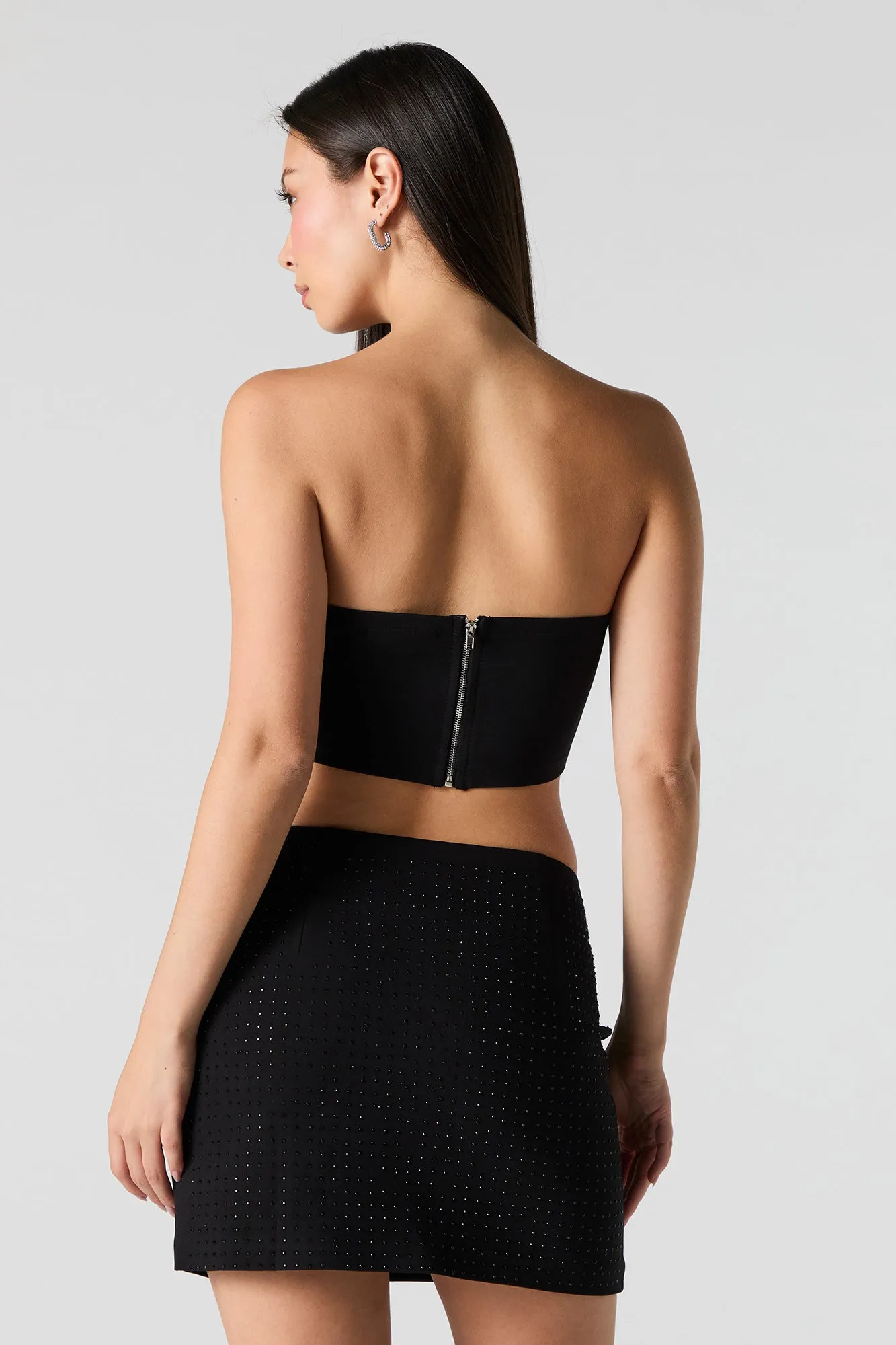 Rhinestone Mini Skirt sold by Urban Planet product image thumbnail 5