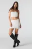 Rhinestone Mini Skirt sold by Urban Planet