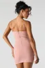 Minirobe-corset avec liséré orné de pierres du Rhin sold by Urban Planet