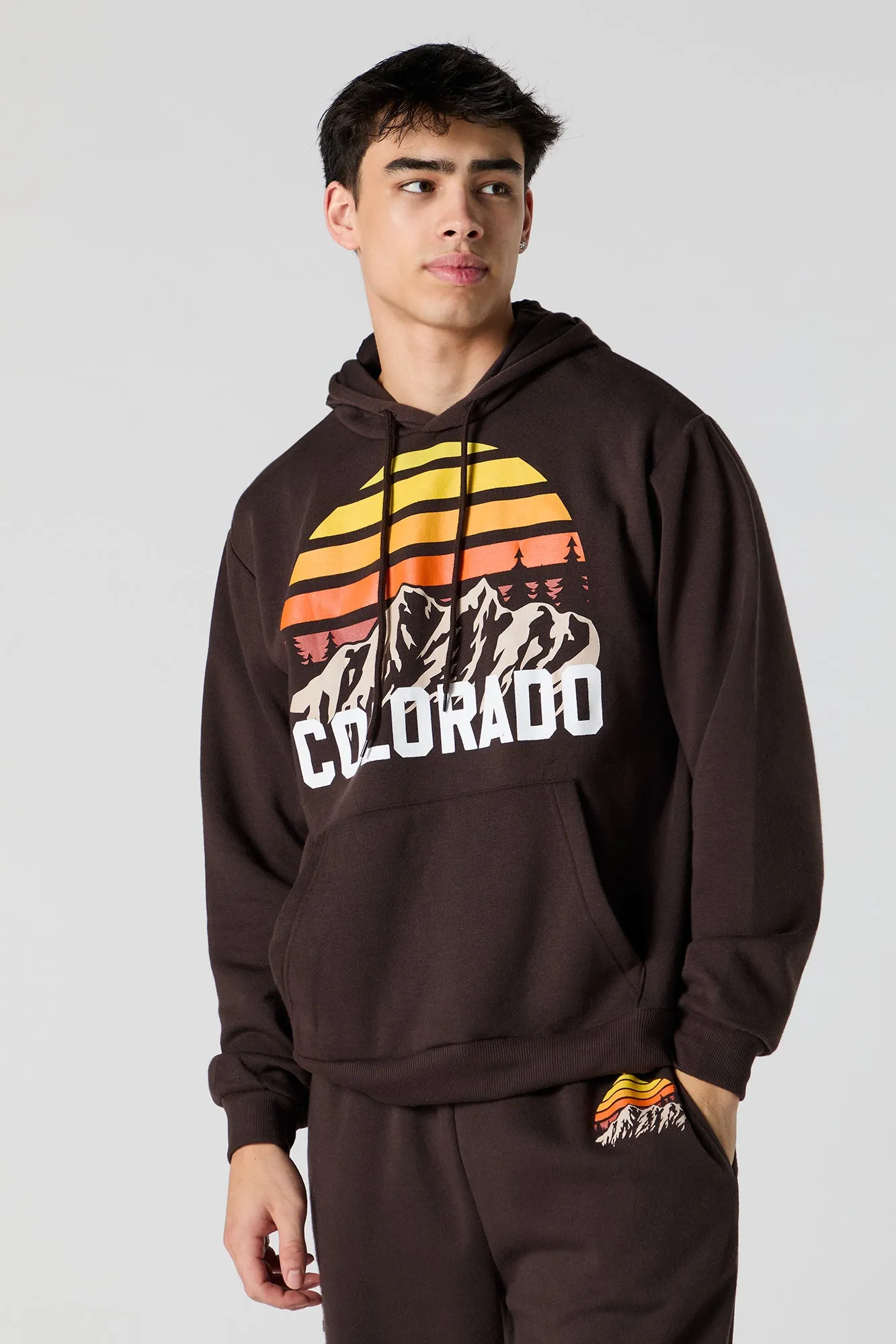 Jogger en molleton à imprimé Colorado sold by Urban Planet product image thumbnail 4