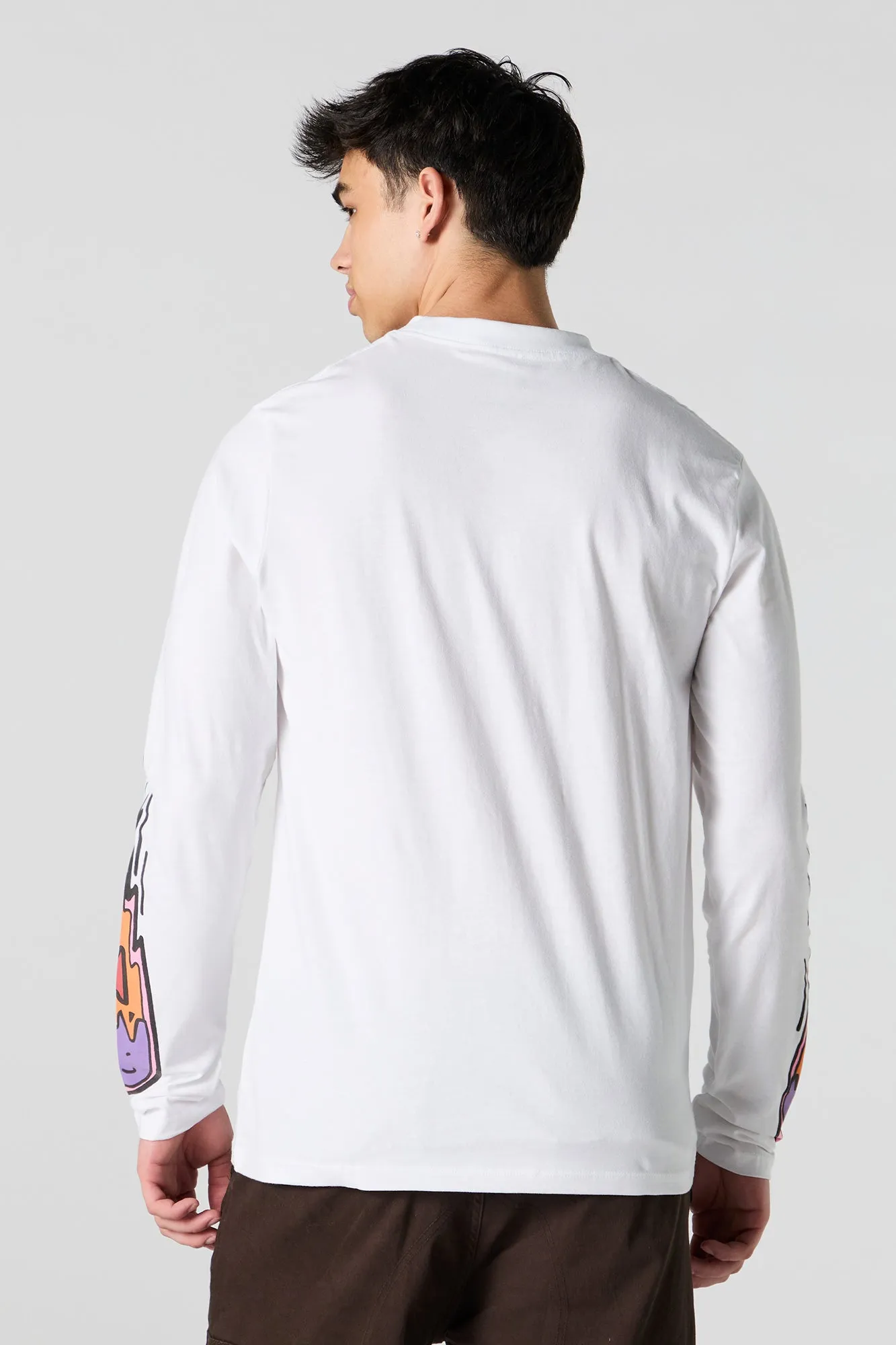 Haut à manche longue en sherpa à imprimé Fresh sold by Urban Planet product image thumbnail 2