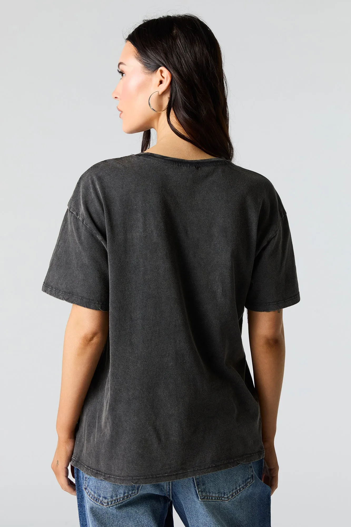 Cherry Coke Graphic Washed Boyfriend T-Shirt sold by Urban Planet product image thumbnail 2